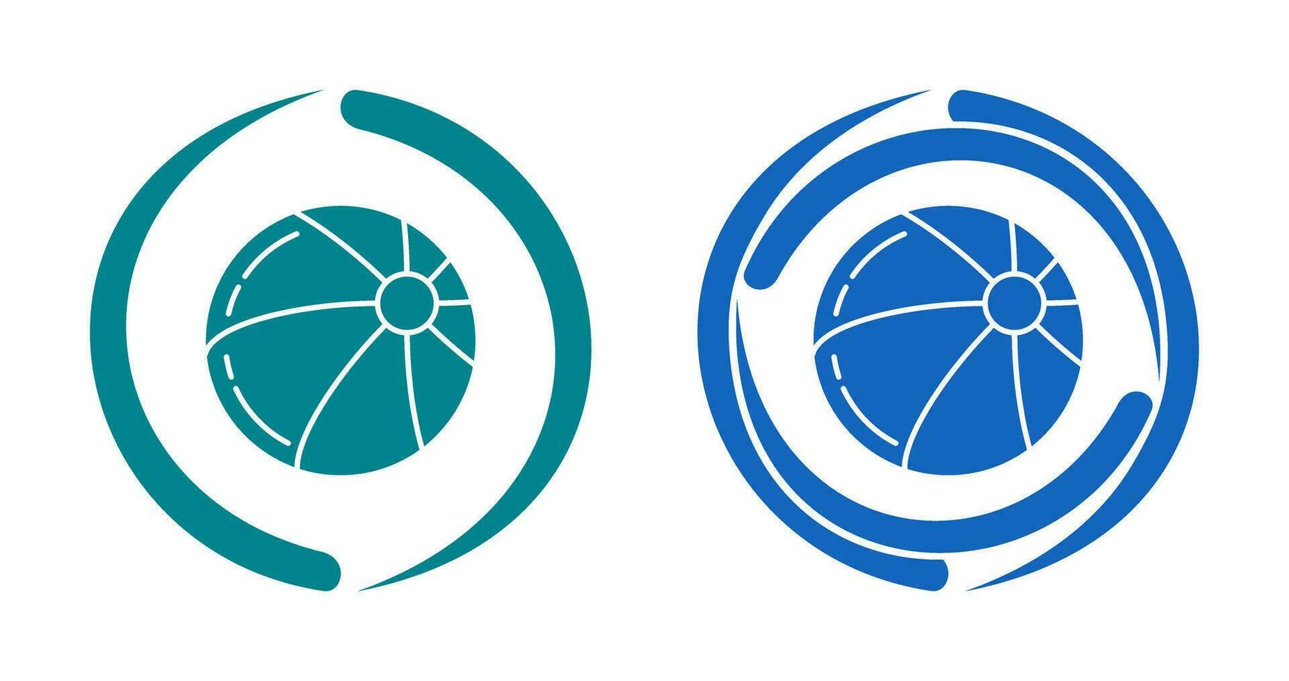 Beach Ball Vector Icon