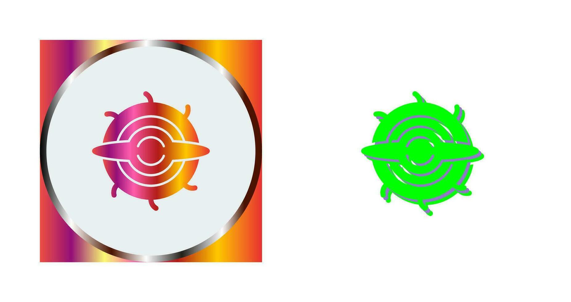 Black Hole Vector Icon