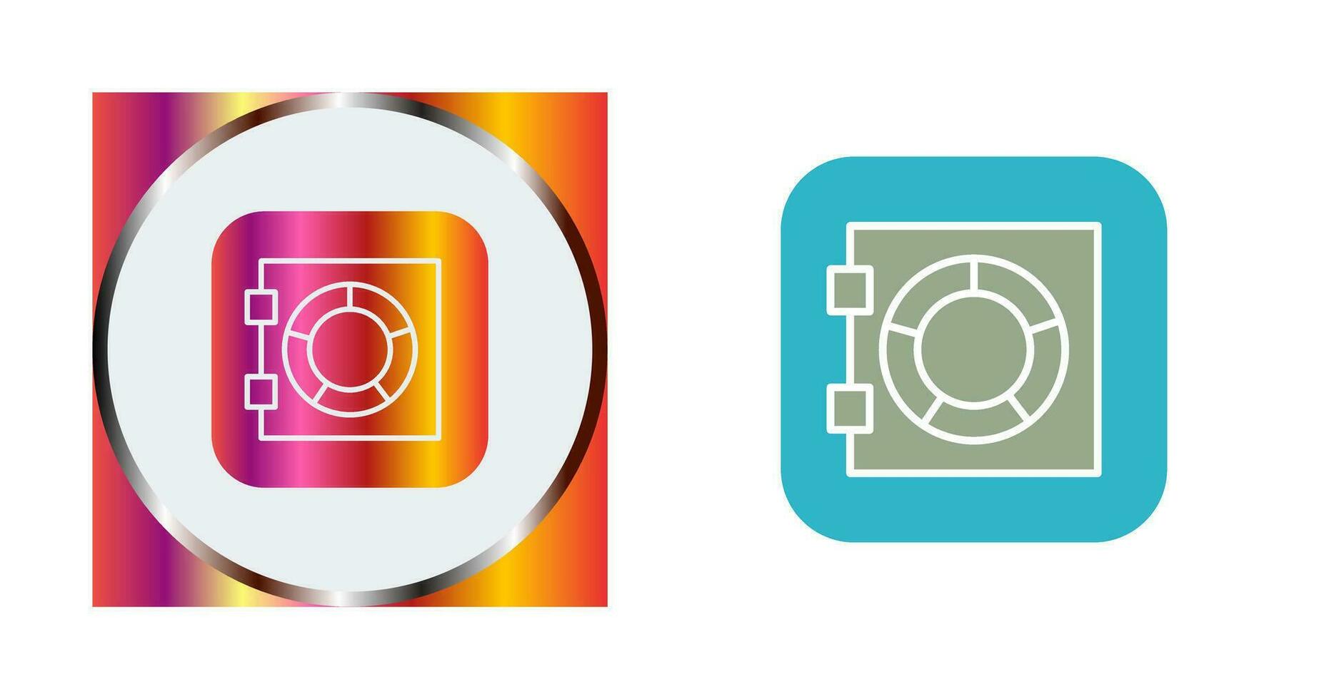 Safe Box Vector Icon