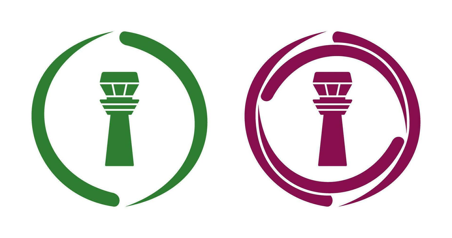Control Tower Vector Icon