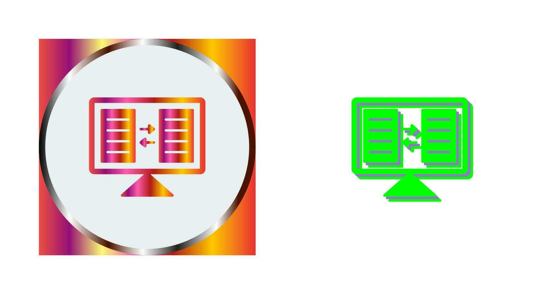 File Sharing Vector Icon