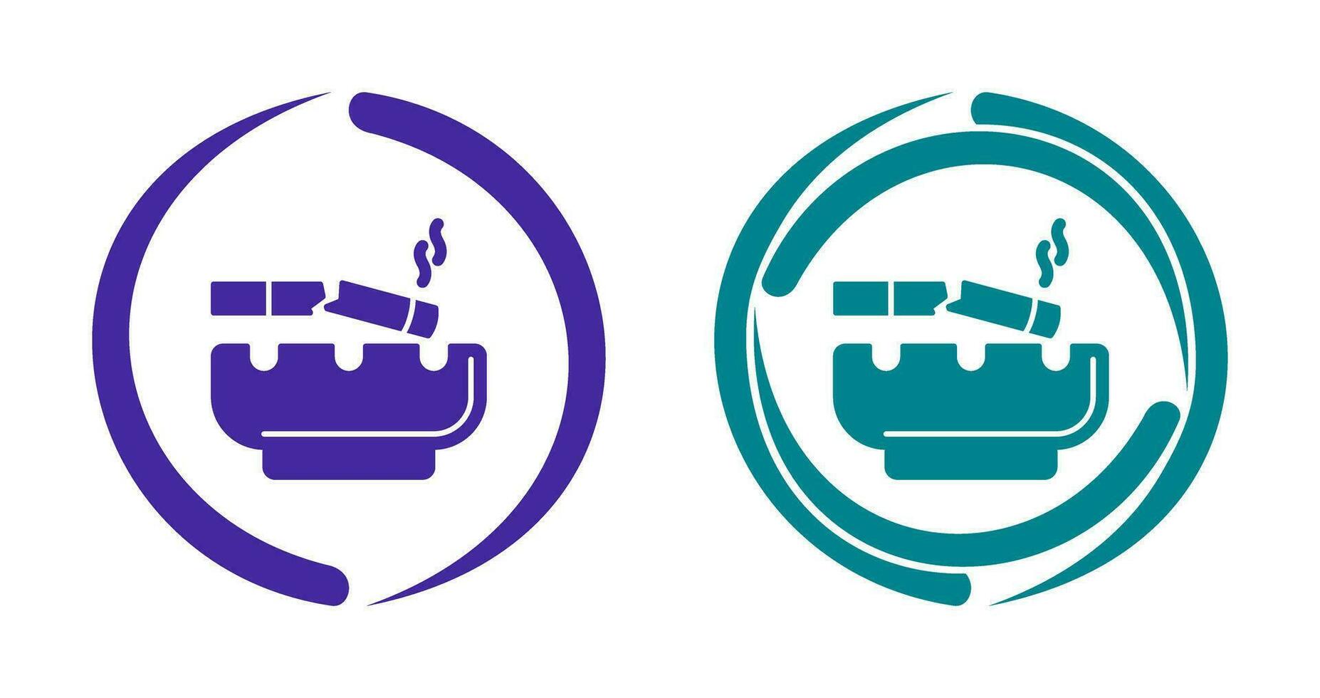 Broken Cigarette Vector Icon