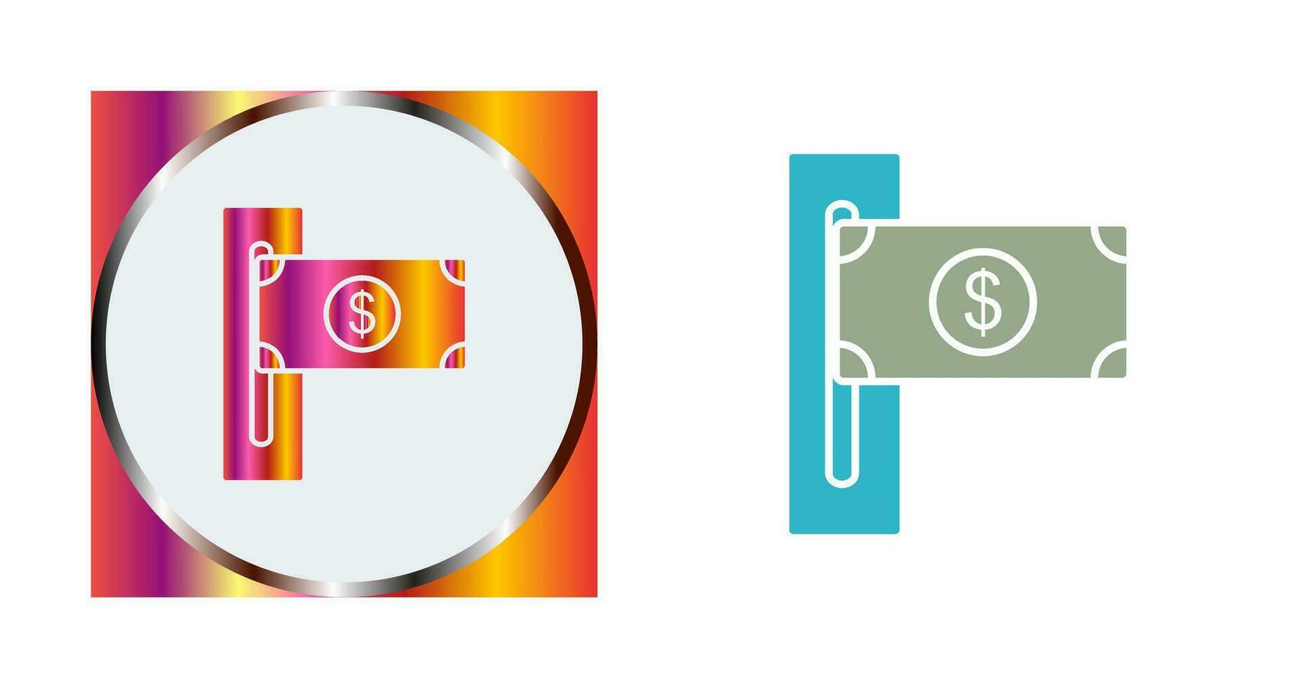 Slot of Bills Vector Icon