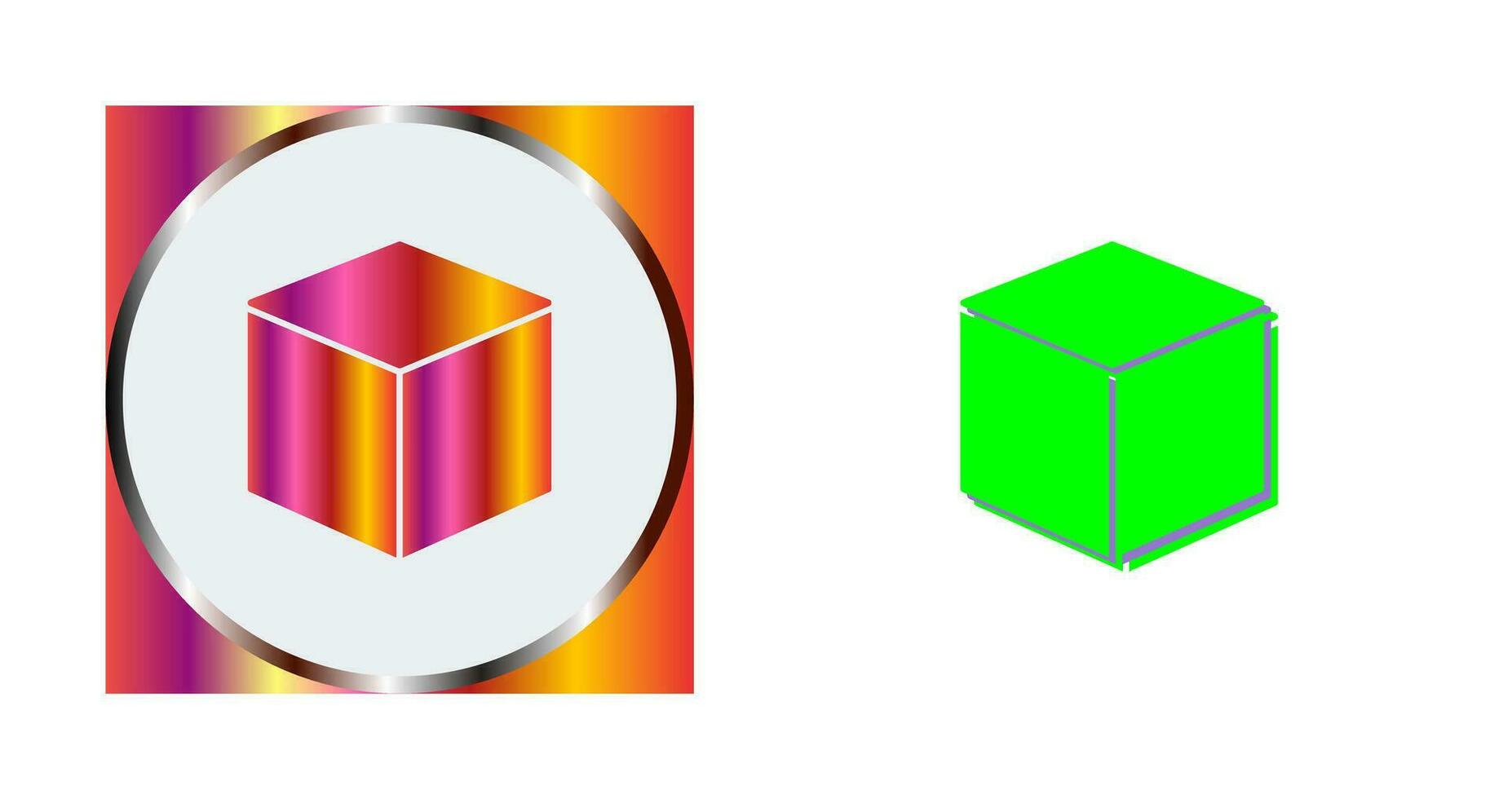 Cubic Design Vector Icon