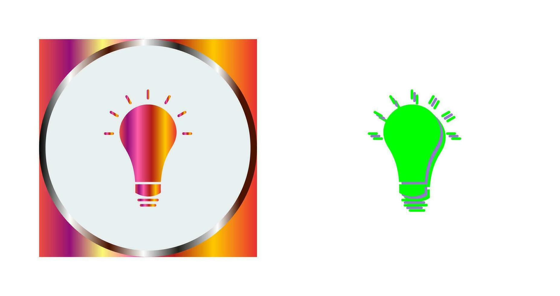 icono de vector de idea innovadora