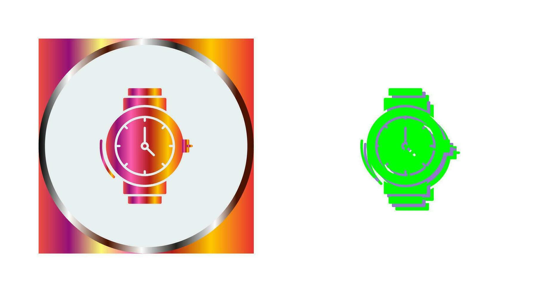Wristwatch Vector Icon
