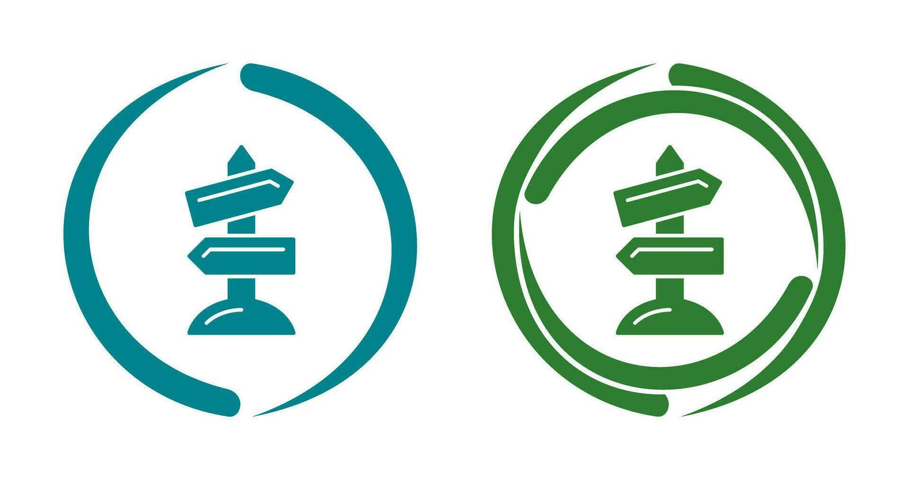 Road Sign Vector Icon