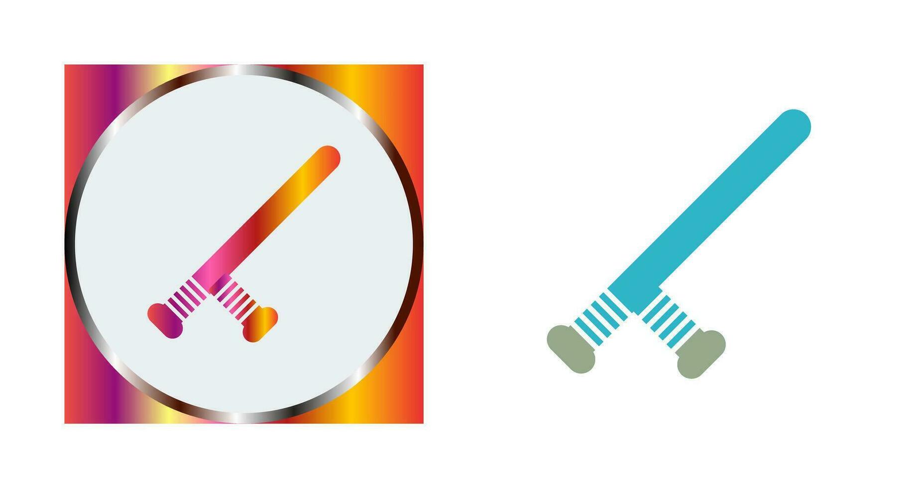 Baton Vector Icon