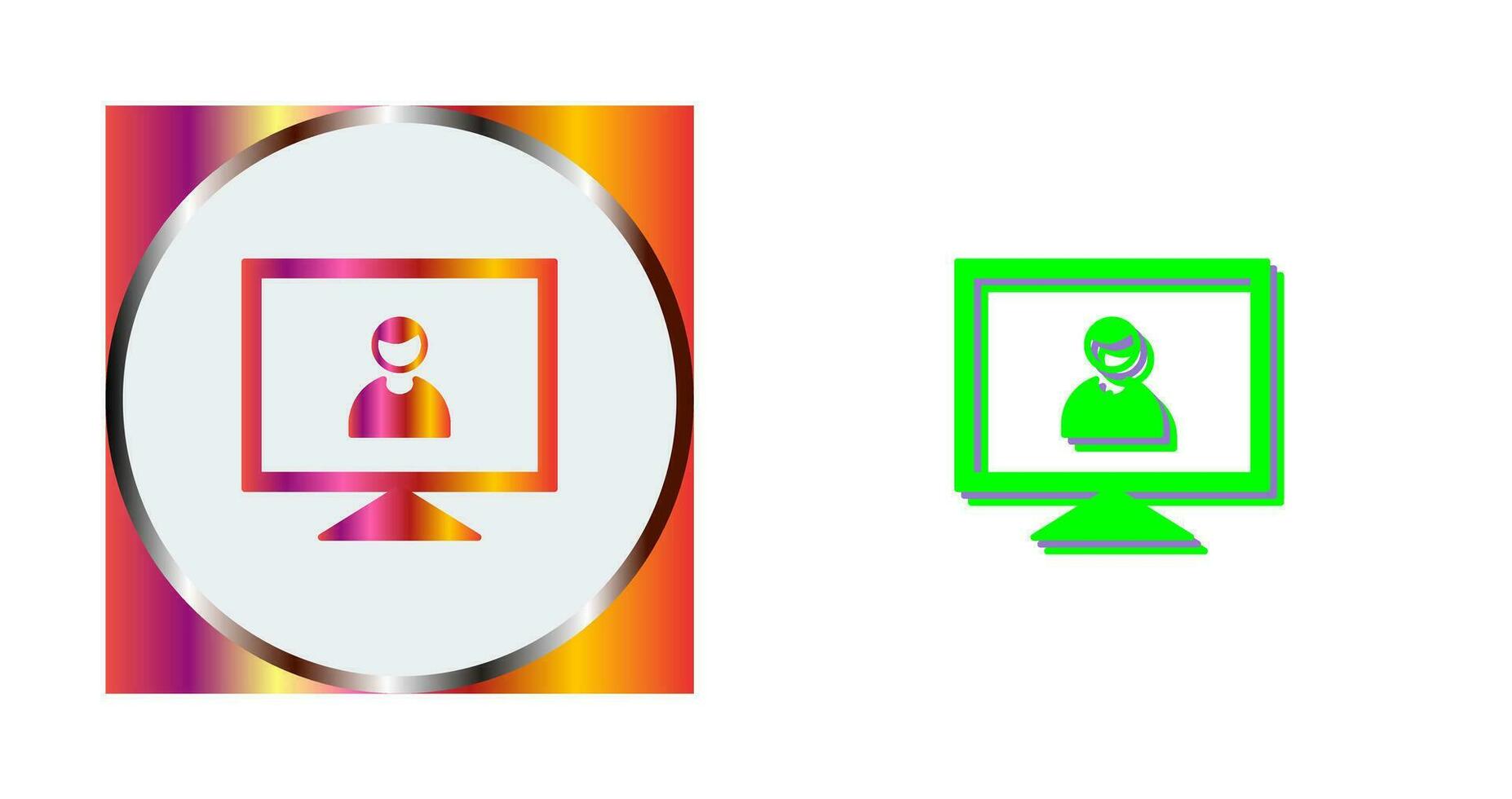 Male Visitor Vector Icon