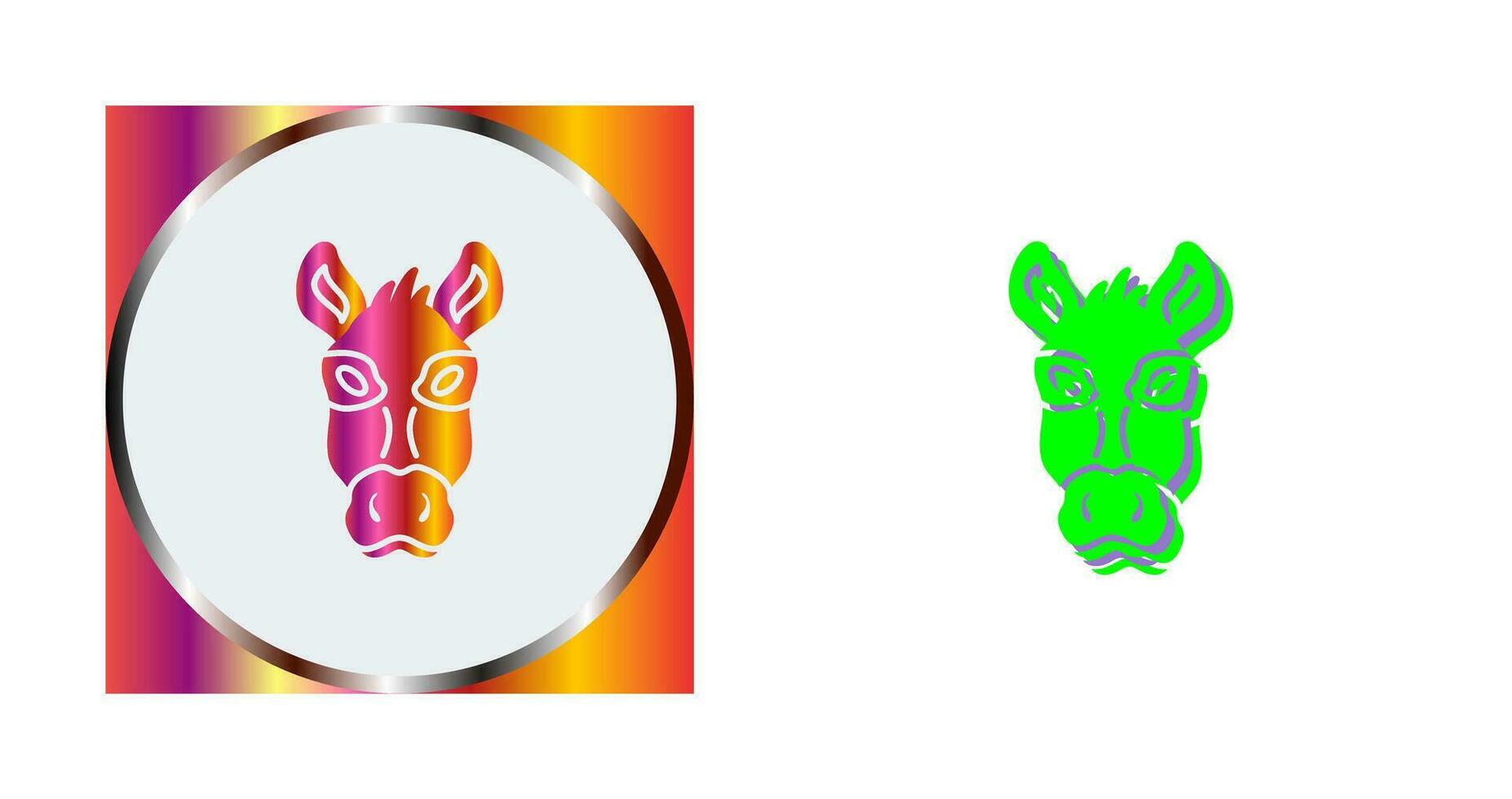 Donkey Vector Icon