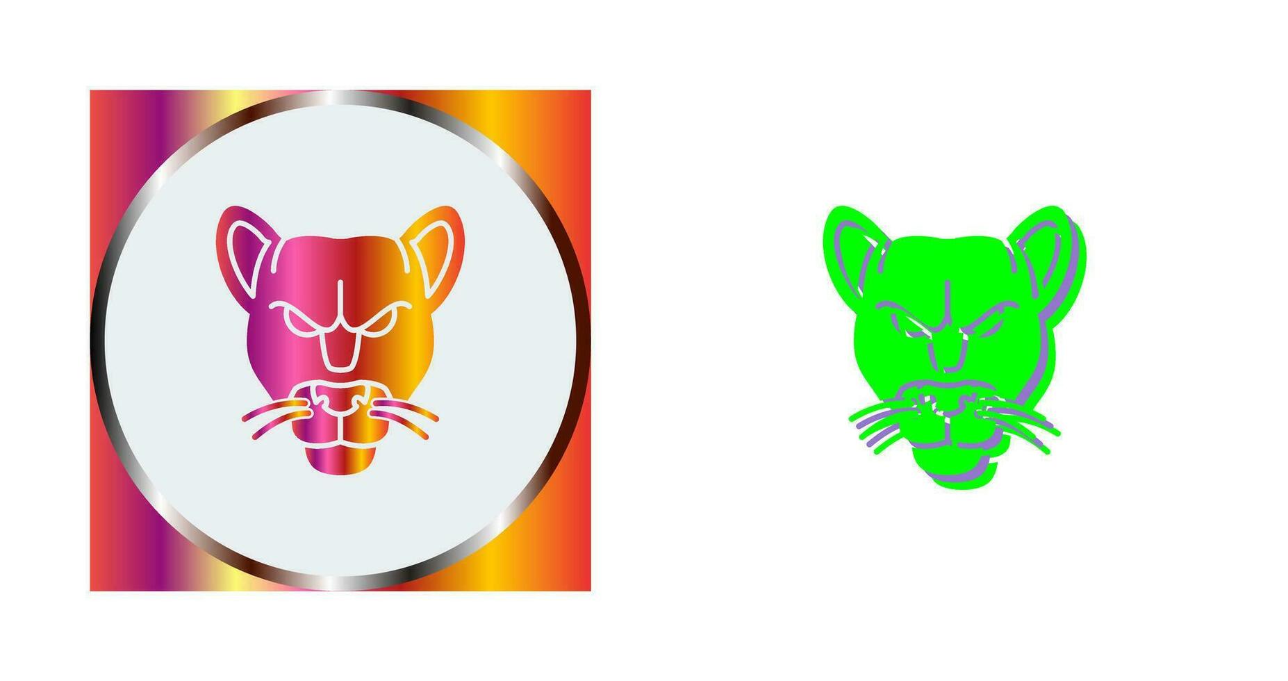 Black Panther Vector Icon