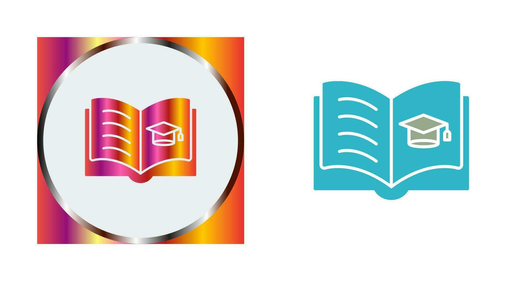 Open Book Vector Icon