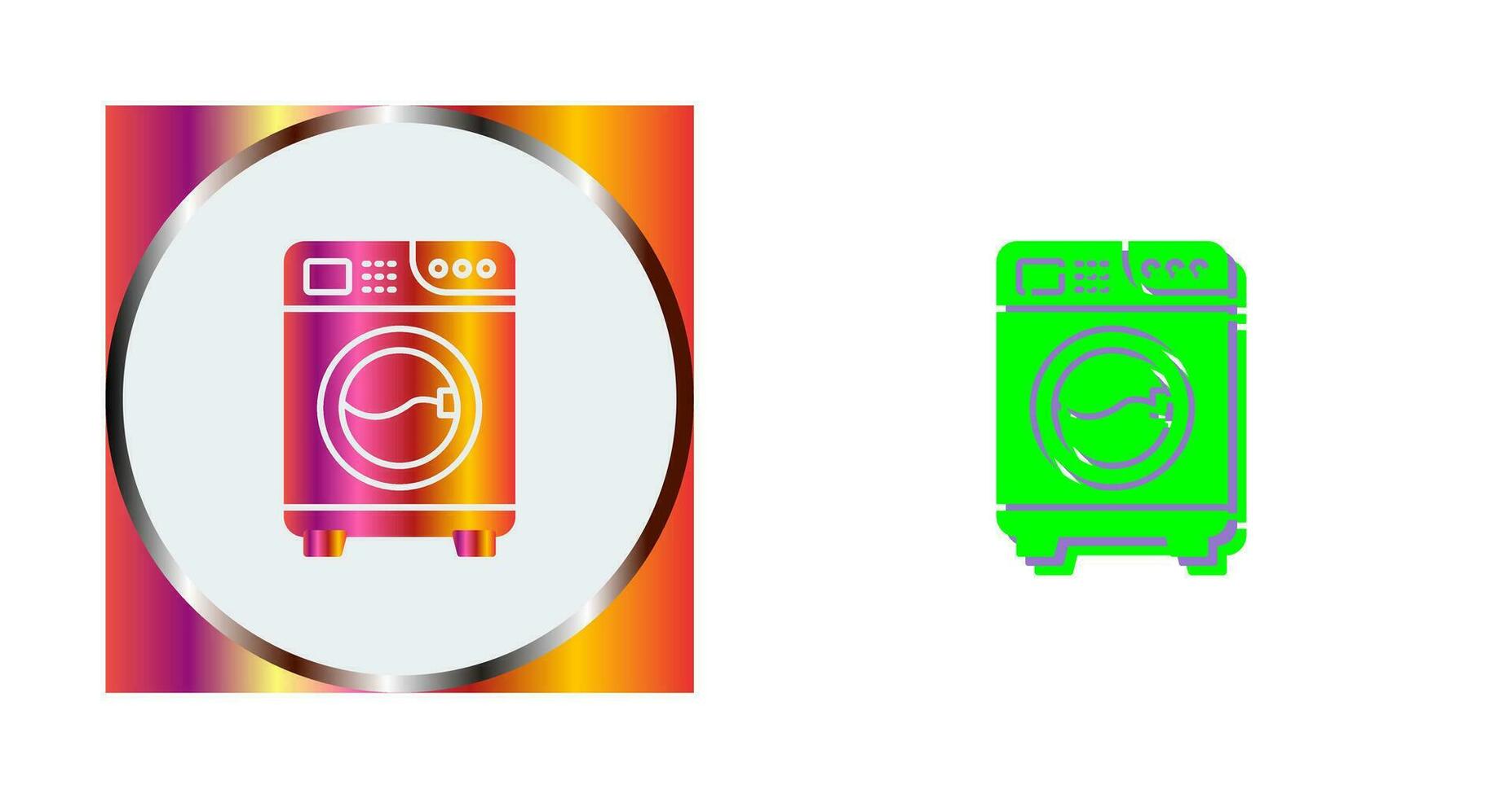 Washing Machine Vector Icon