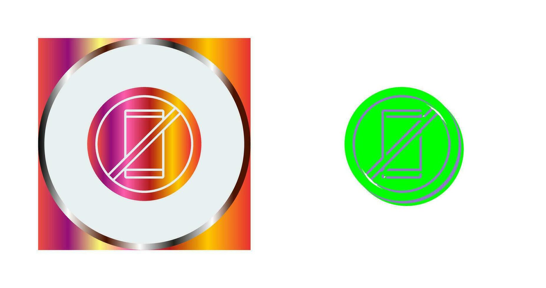 No Cell Phones Vector Icon