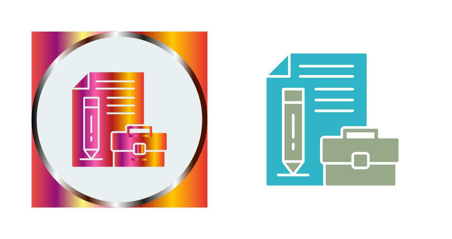 Portfolio Vector Icon