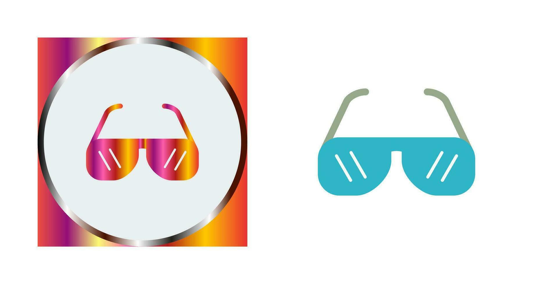 Sun Glasses Vector Icon