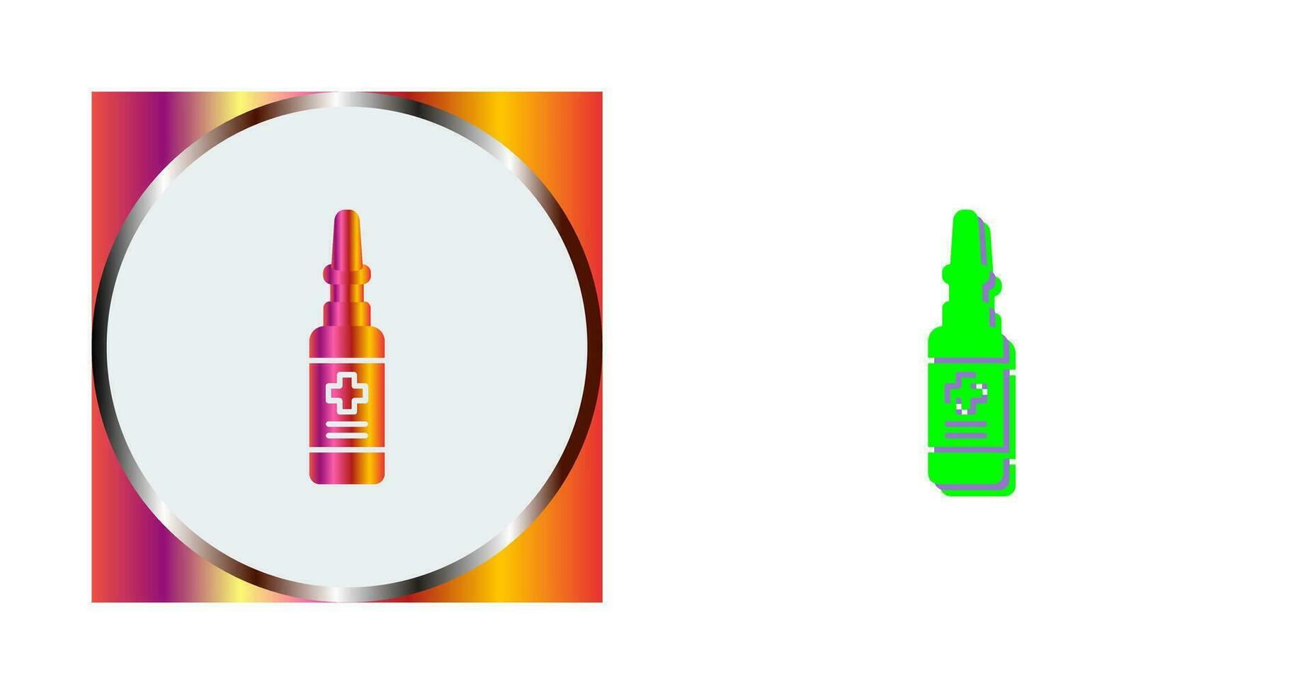 Nasal Spray Vector Icon