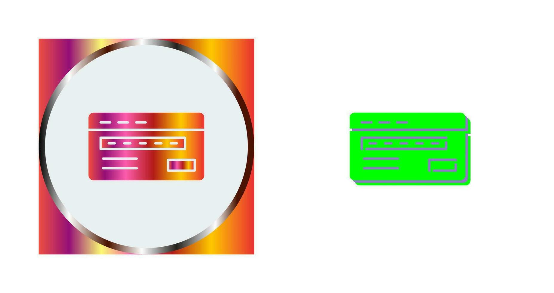 Credit Card Vector Icon