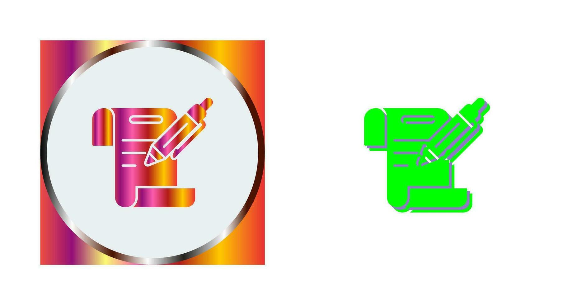 Contract Vector Icon