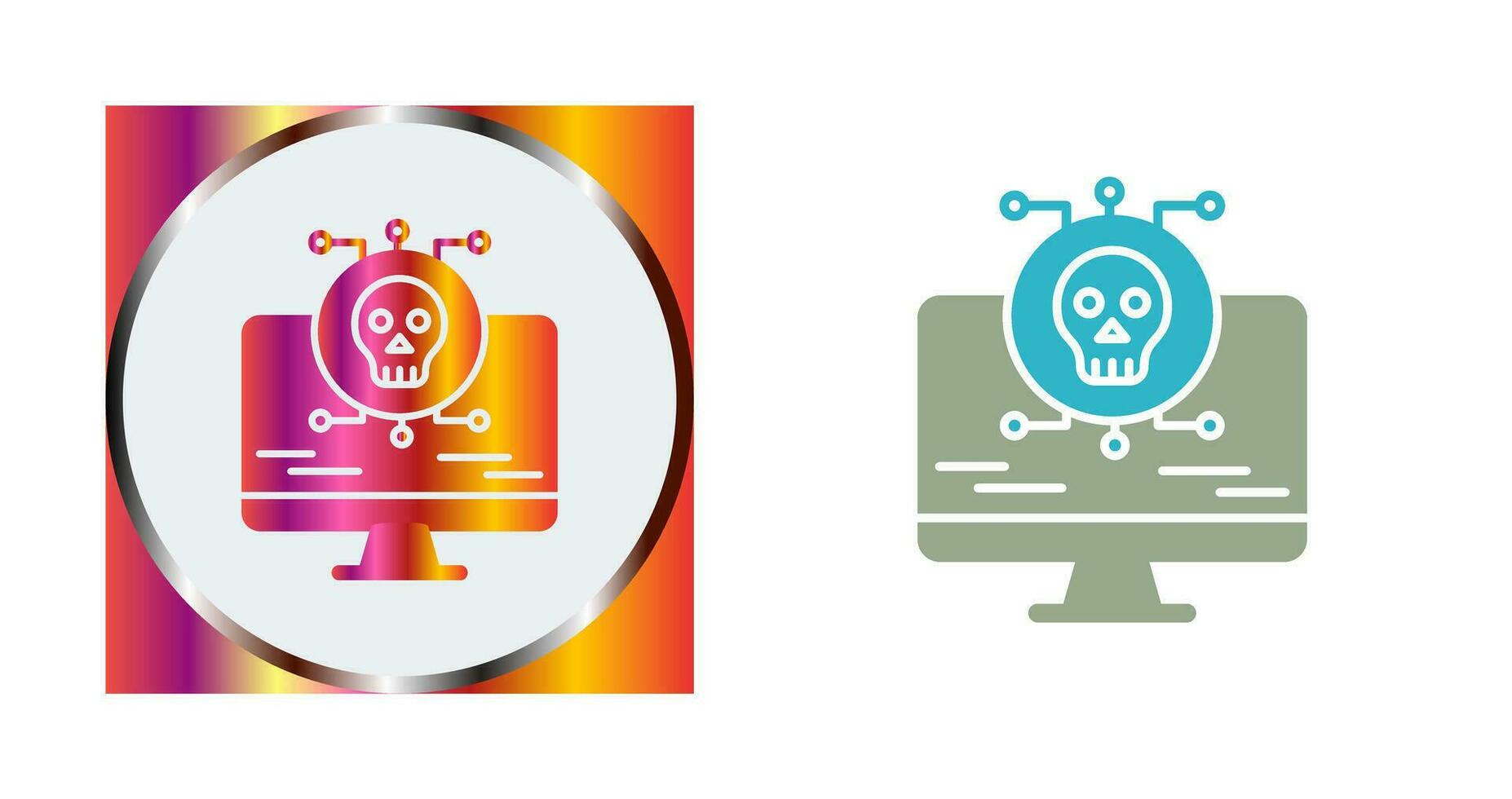 Virus Attack Vector Icon