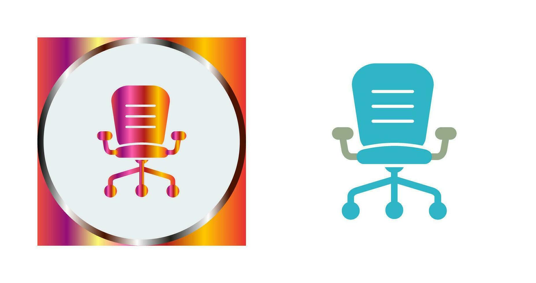 Office Chair Vector Icon