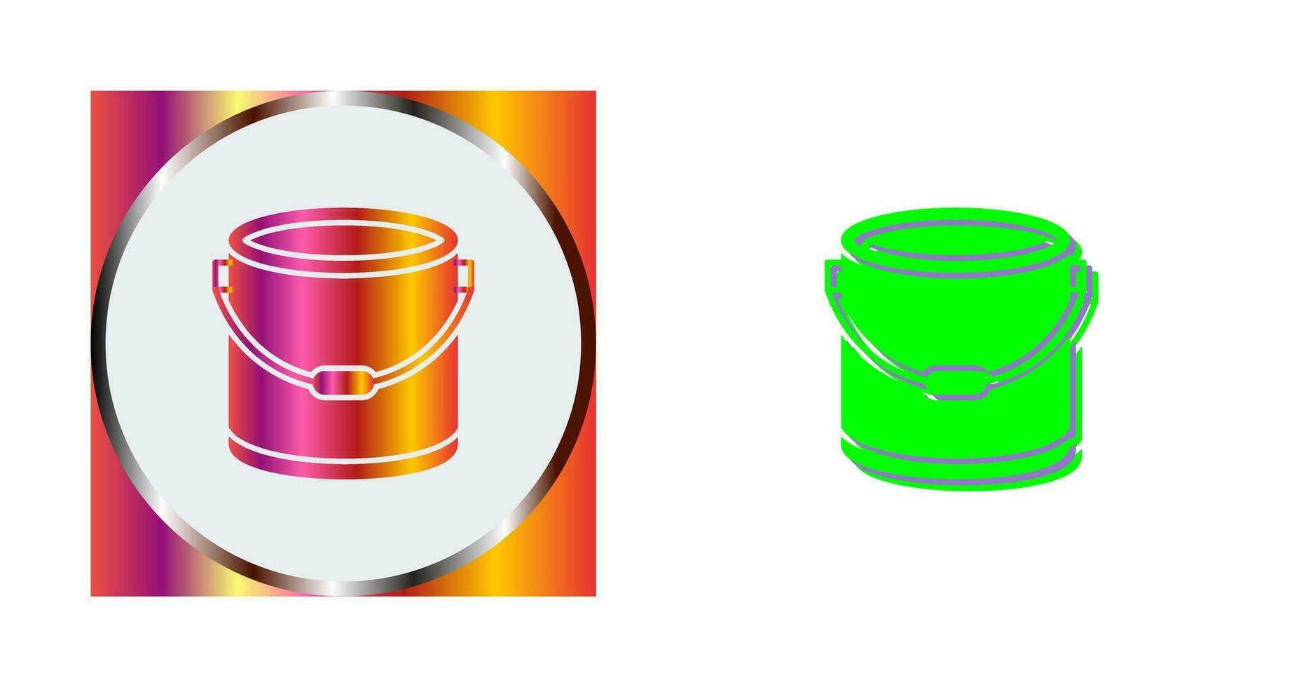 Paint Bucket Vector Icon