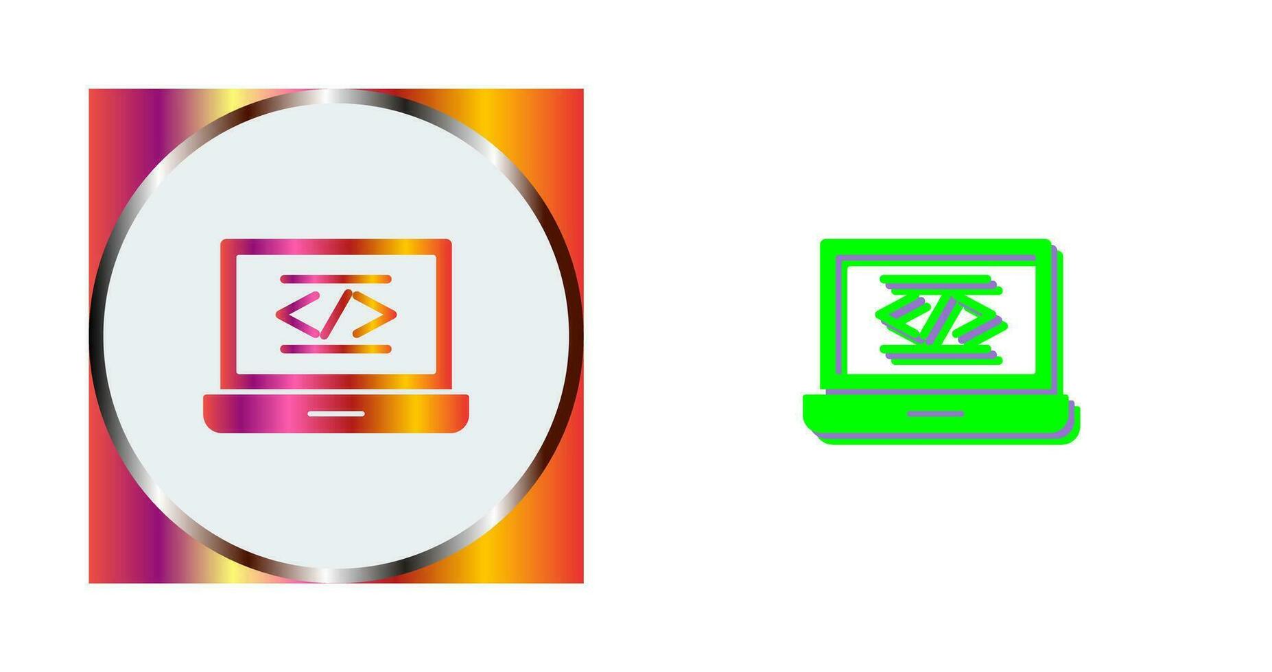 Coding Vector Icon