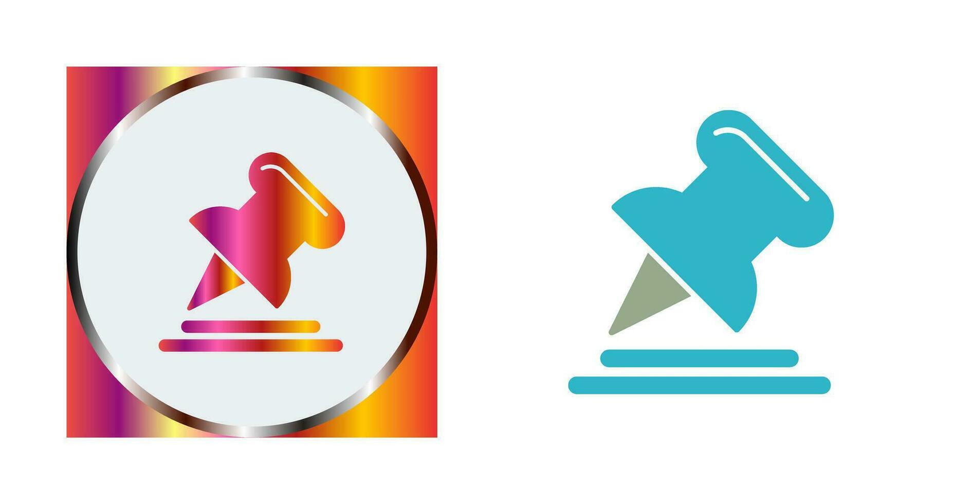 Pin Vector Icon