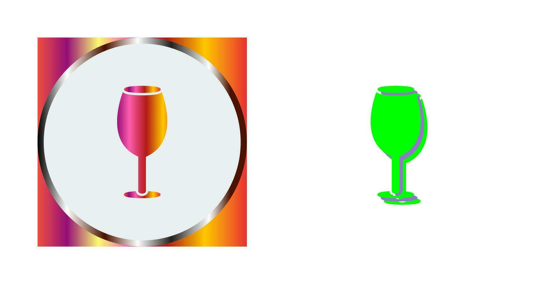 Wine Glass Vector Icon