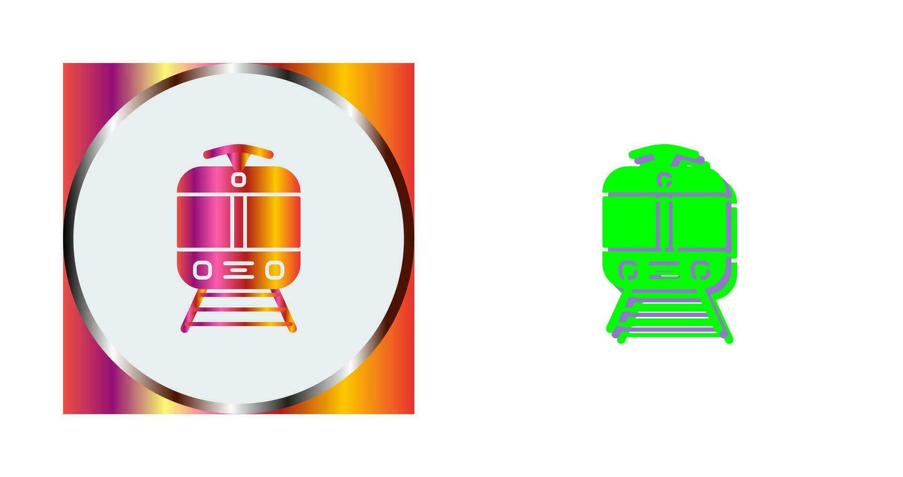 Tram Vector Icon