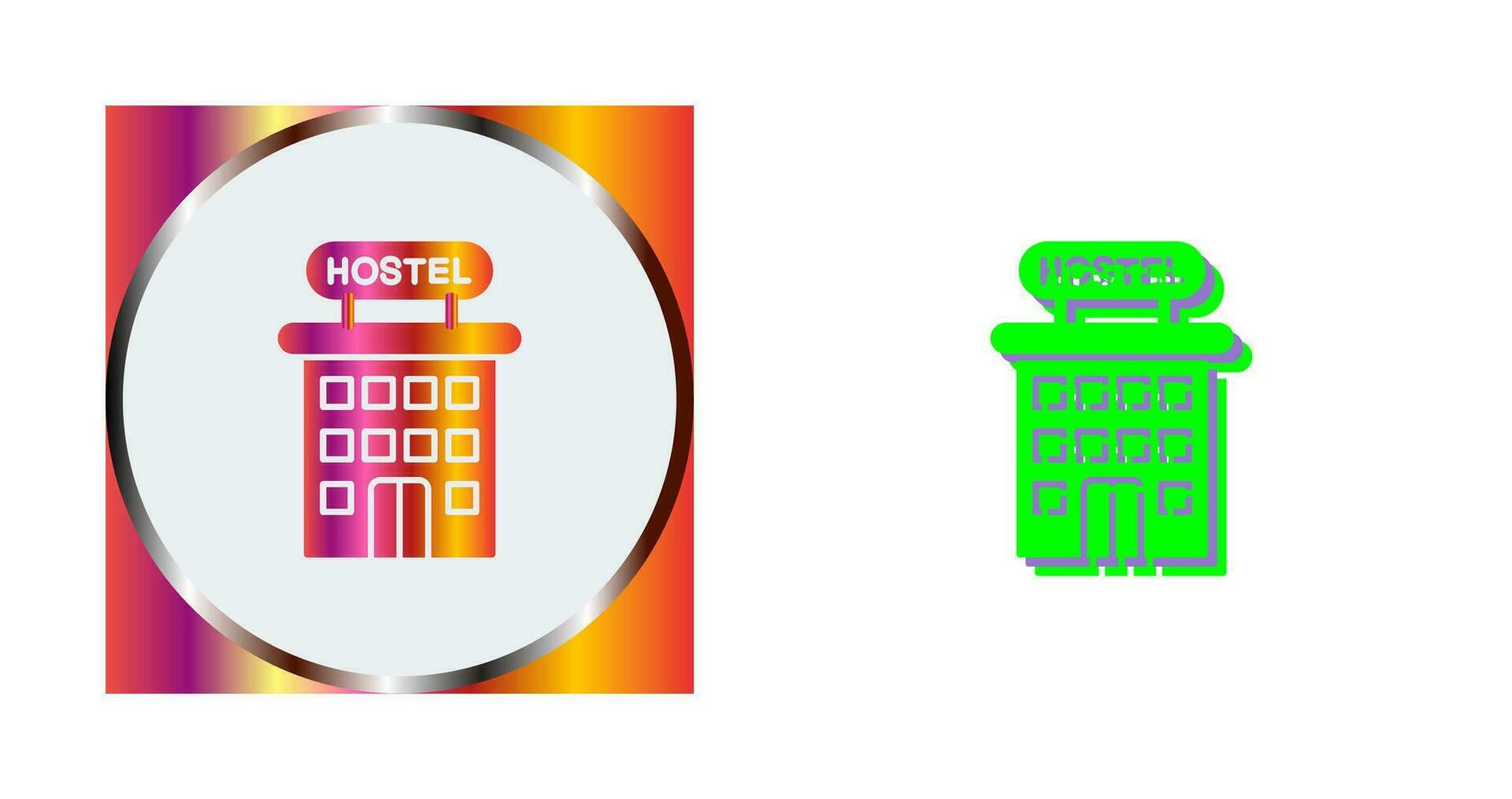Hostel Vector Icon