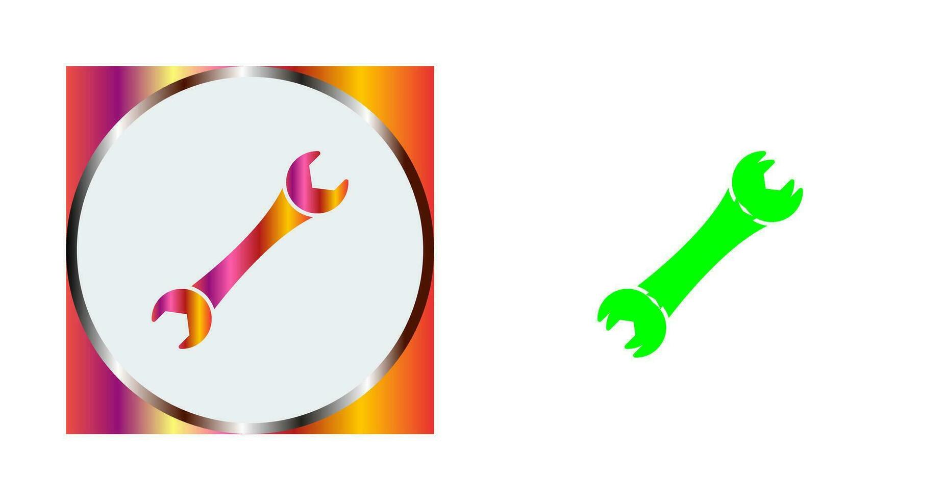 Spanner Vector Icon