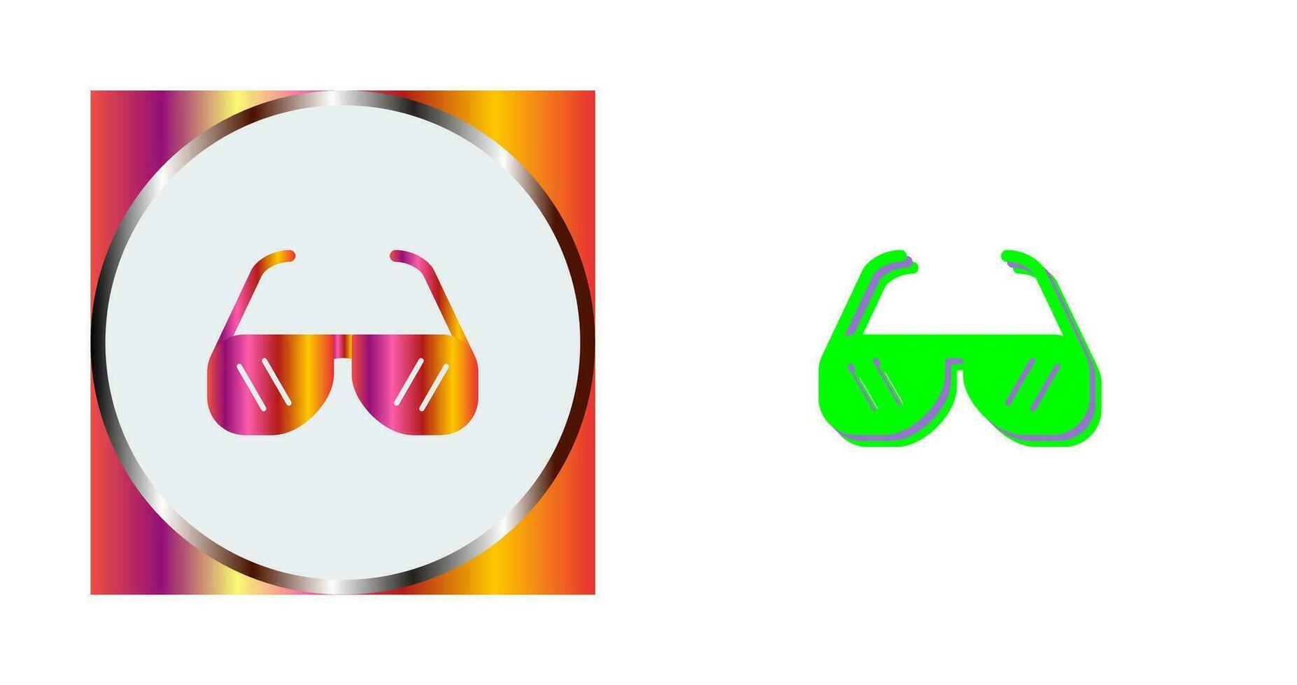 Sun Glasses Vector Icon