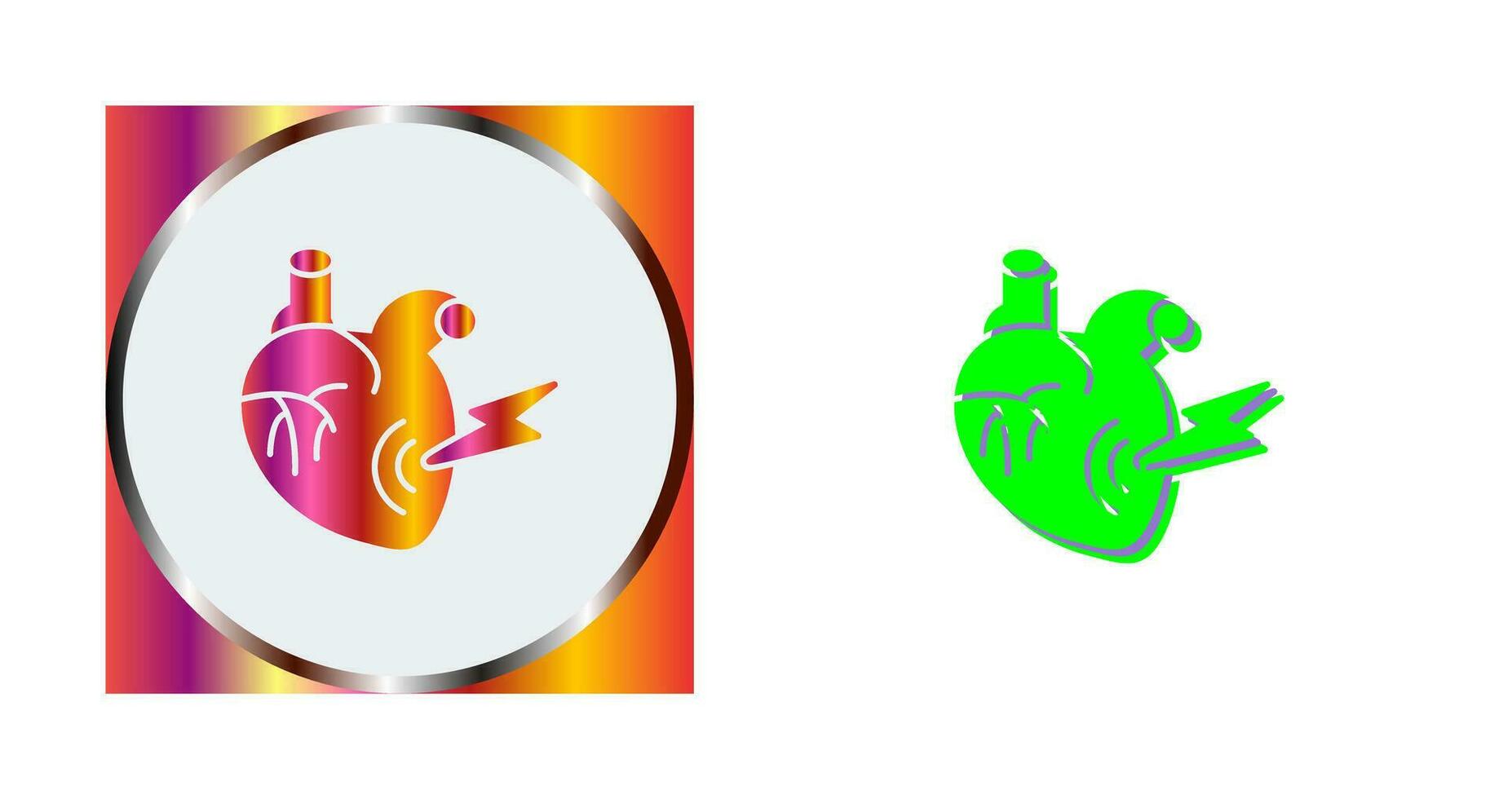 Heart Attack Vector Icon