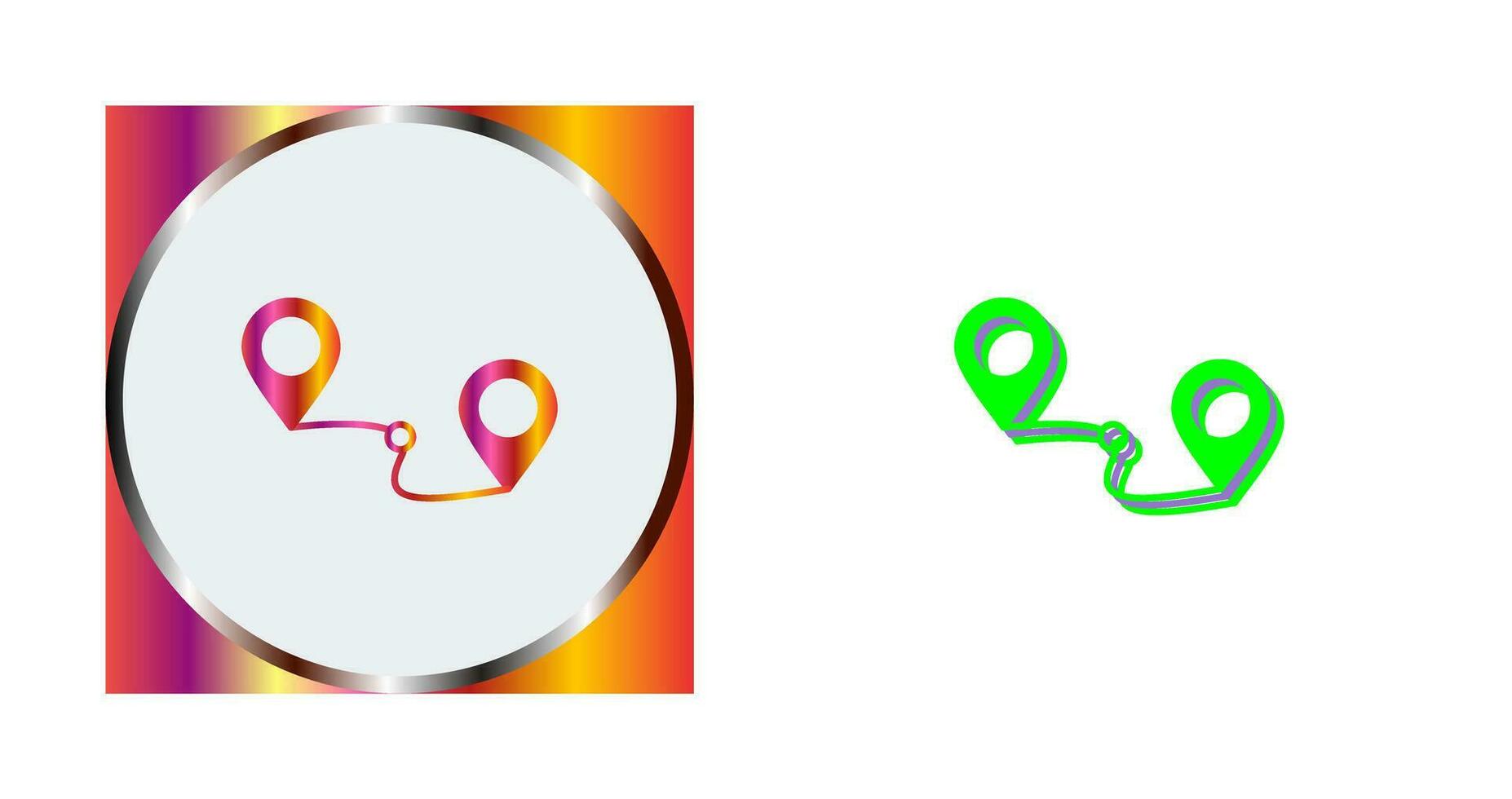 Route Vector Icon