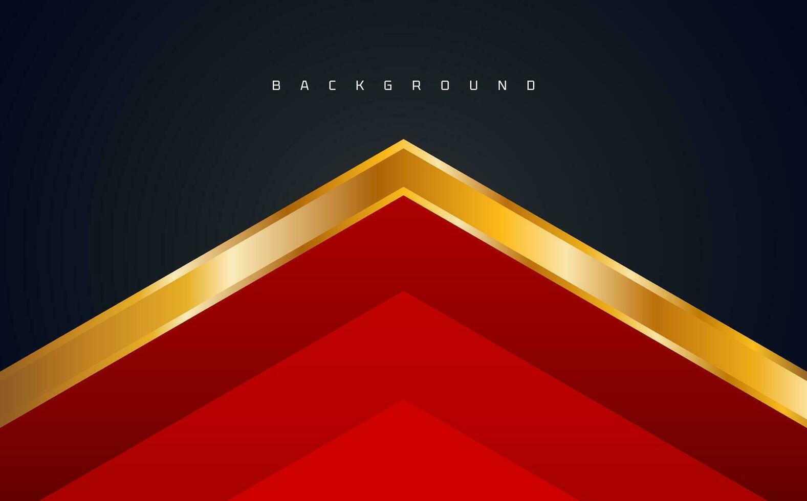 geometric abstract luxury hero red black background design vector