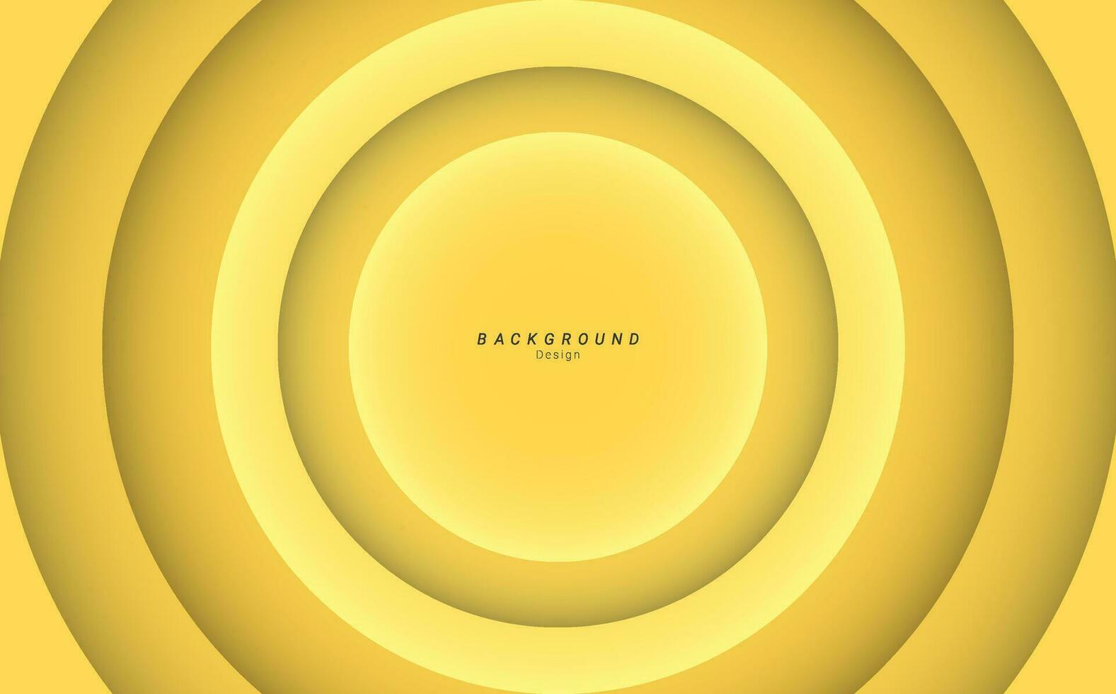 amarillo circulo resumen elegante minimalista antecedentes diseño vector