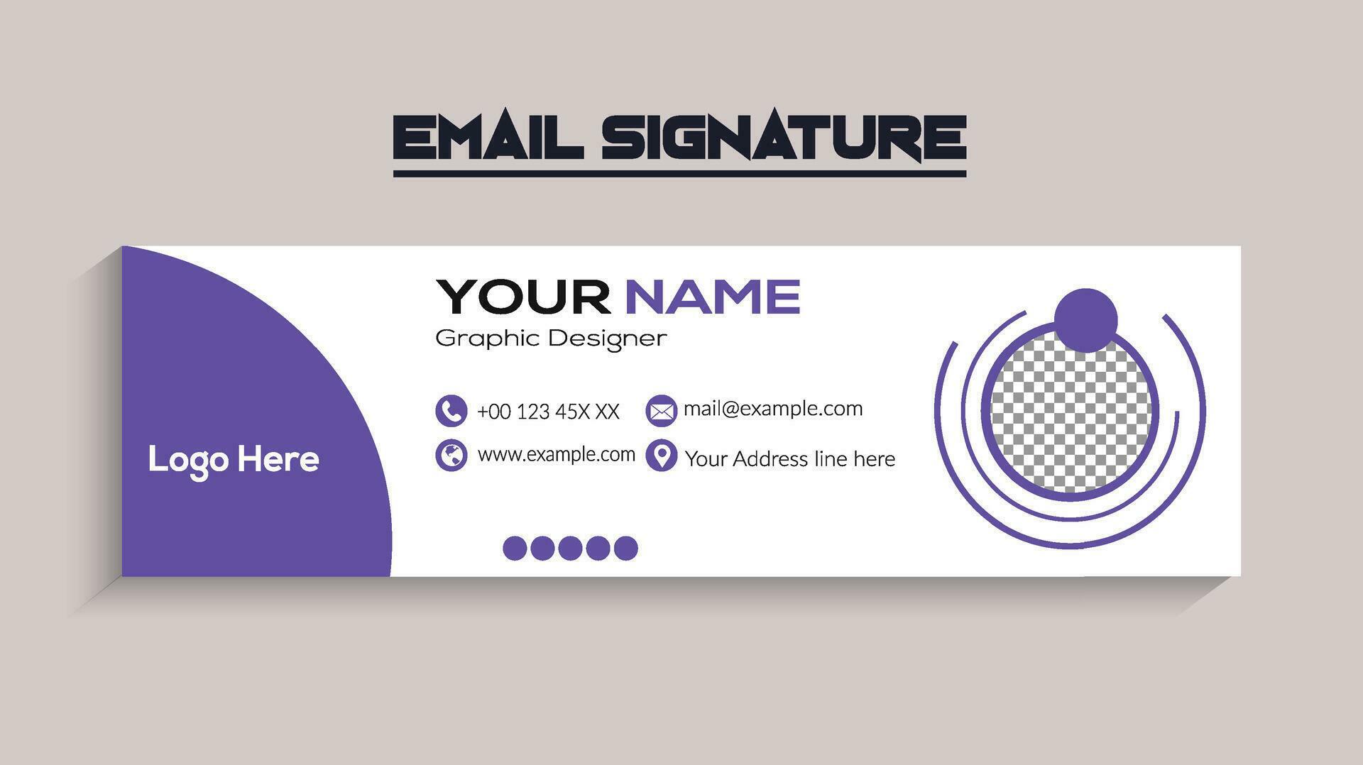 Email signature template design Corporate email signature banner Email signature template design Corporate email signature banner
