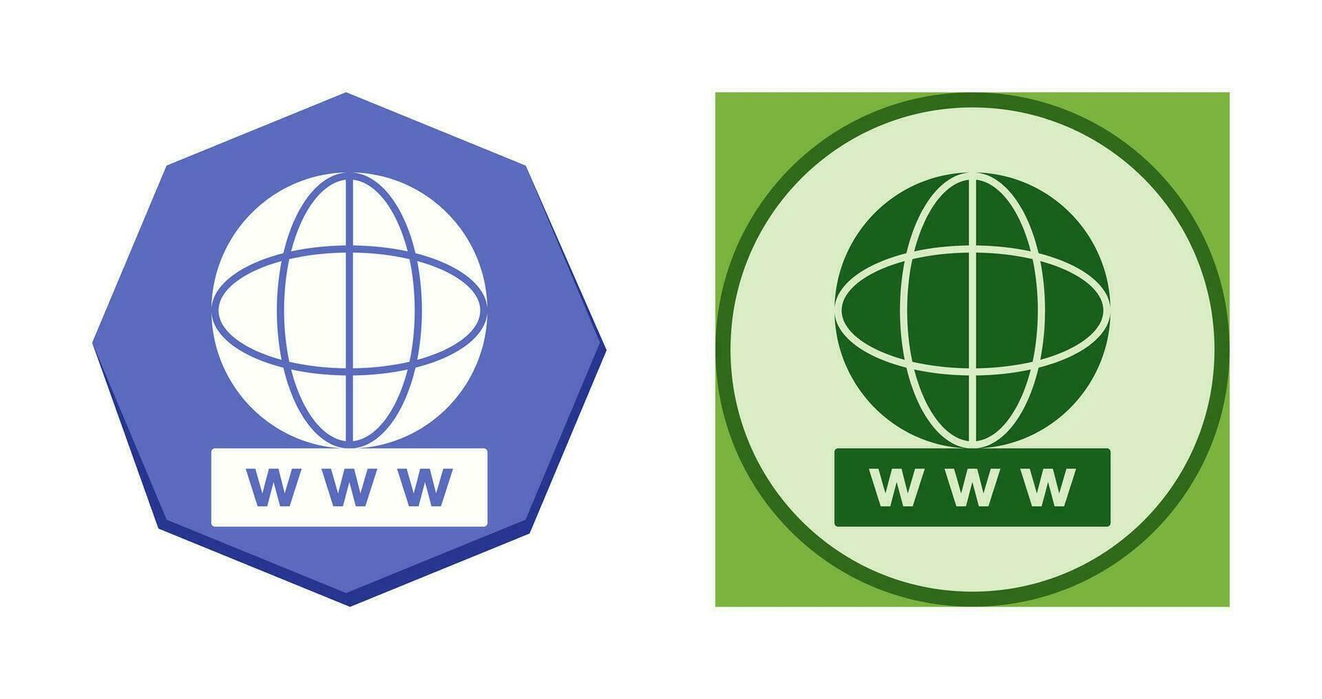 Unique World Wide Web Vector Icon