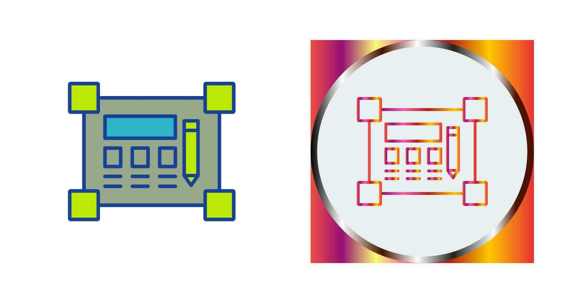 Blueprint Vector Icon