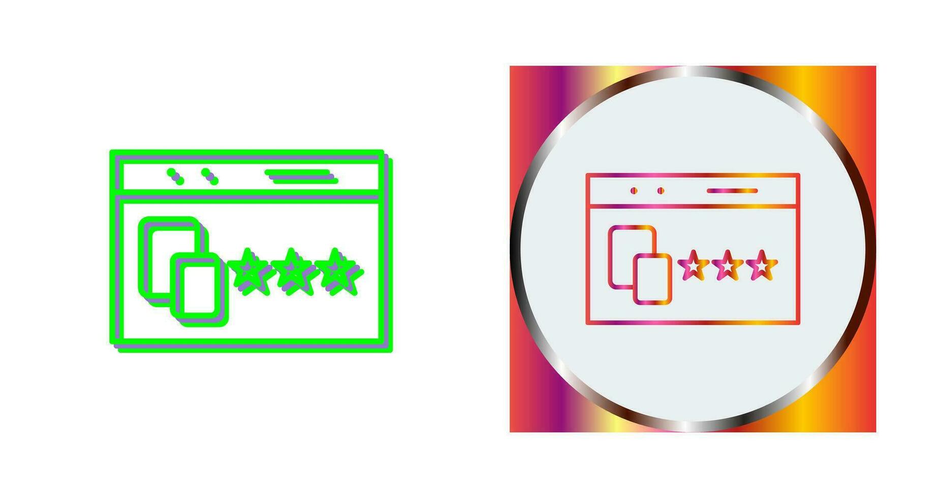 Unique Website Promotion Vector Icon