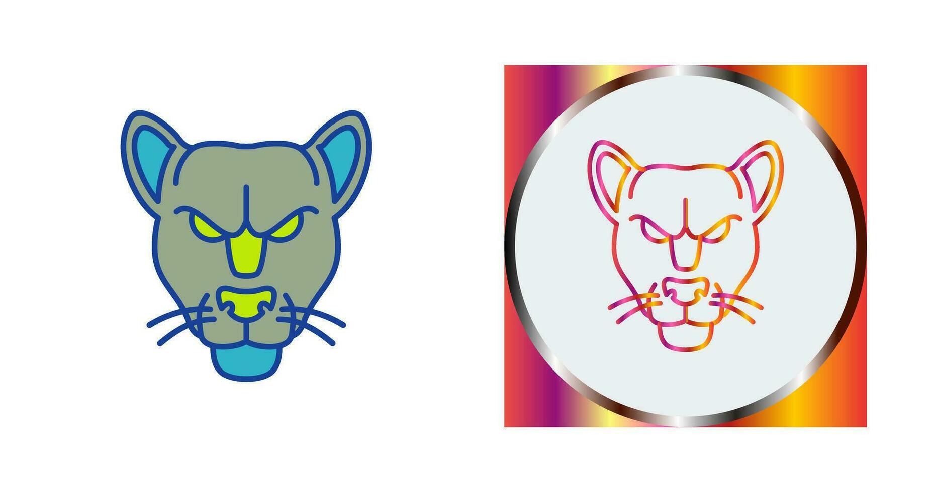 Black Panther Vector Icon