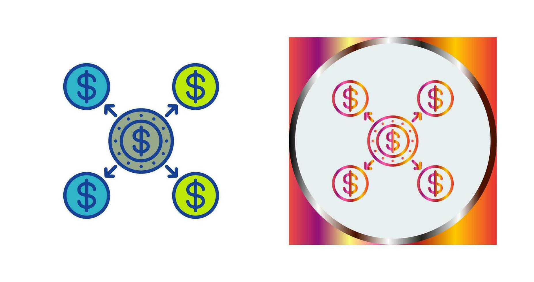Distribution Vector Icon