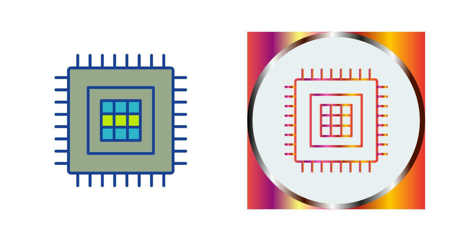 Processor Vector Icon