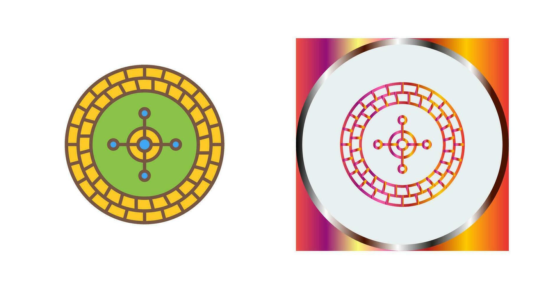 Roulette Vector Icon