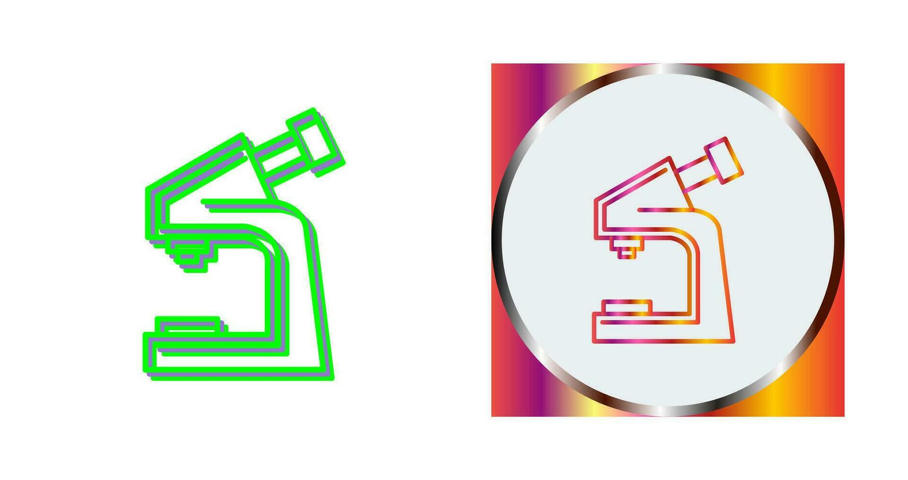 Microscope Vector Icon