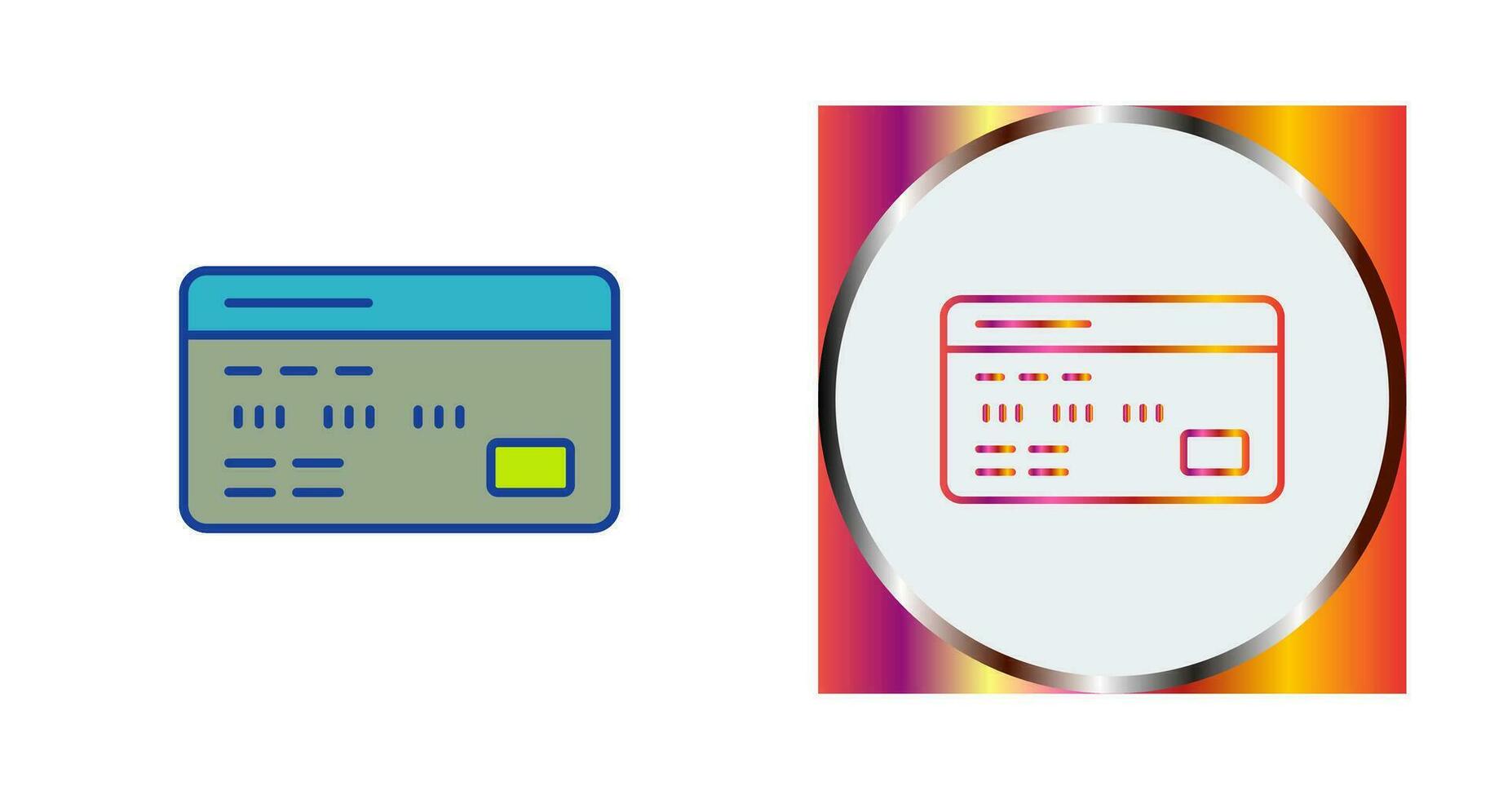 Debit Card Vector Icon