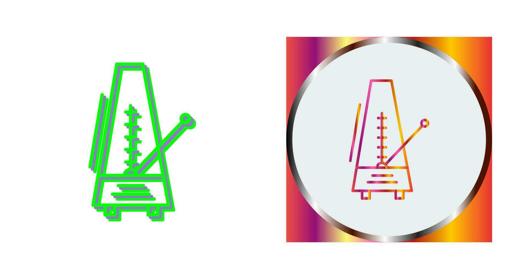 Metronome Vector Icon