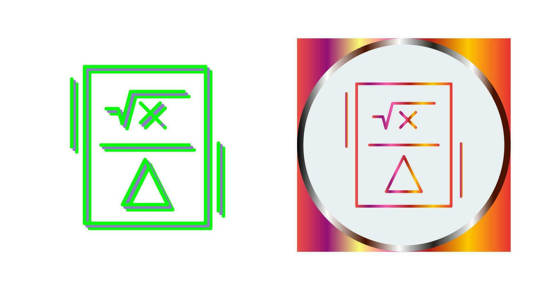 Formula Vector Icon
