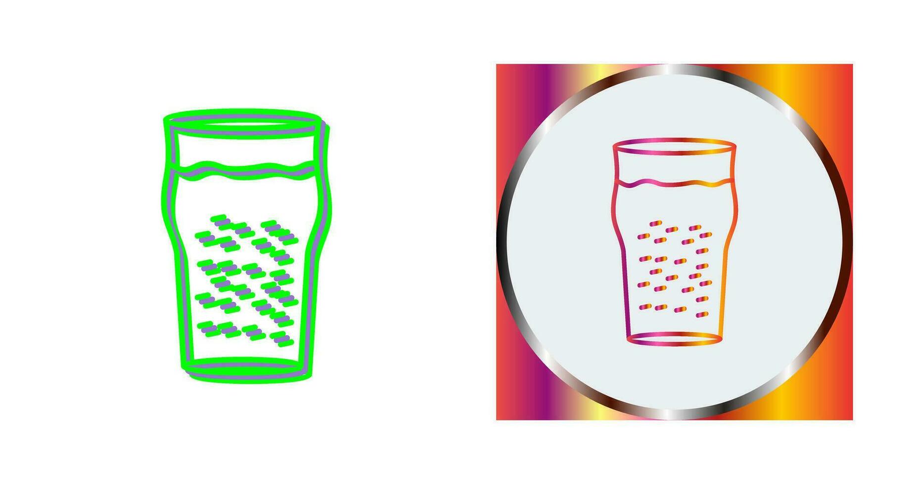 Pint of Beer Vector Icon
